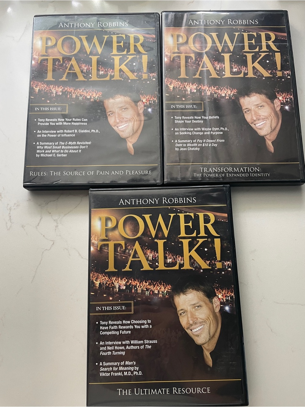 Tony Robbins Power Talk! DVD Set